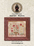 TERESA KOGUT Creative Whims "Wisdom"  Counted Cross Stitch Pattern  Sampler, Chart, XS4020, Pattern Only