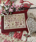 Pansy Patch Quilts and Stitchery "Bloom" Counted Cross Stitch Pattern, Chart 1 of the Words To Stitch By Series, Lori Pengelly, Pattern Only