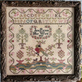 THE WISHING THORN "Jane Parson 1841"  Counted Cross Stitch Pattern  Chart, Sampler, Pattern Only