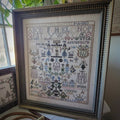 THE WISHING THORN "Ane Margrete Olsdatter"  Counted Cross Stitch Pattern  1810 Sampler, Cleveland Museum Sampler, Chart, Pattern Only