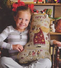 SHEPHERD'S BUSH PRINTWORKS "Anna's Stocking" Cross Stitch Pattern & Charm Pack Included, Christmas, Pattern and Charm Pack