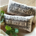 THE ARTSY HOUSEWIFE "Frolicsome & Mirthful" Counted Cross Stitch Pattern, Chart, Pattern Only