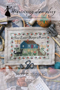 HEARTSTRING SAMPLERY "Hope More" Counted Cross Stitch Pattern, Chart, Sampler, Pattern Only