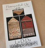 FLOWERPOT ROLL-UP by La D Da, Counted Cross Stitch Pattern, Chart, Pattern Only