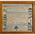 THE WISHING THORN "Ann McFarlan Sampler 1827"  Counted Cross Stitch Pattern  Chart, Pattern Only