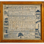 THE WISHING THORN "Ann McFarlan Sampler 1827"  Counted Cross Stitch Pattern  Chart, Pattern Only