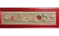 BLUE RIBBON DESIGNS "Americana Panorama"  Counted Cross Stitch Pattern  Summer, Chart, Paper Pattern
