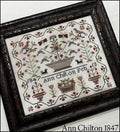 THE SCARLETT HOUSE "Ann Chilton 1847" Counted Cross Stitch Pattern, Sampler, Needlework Marketplace 2023 Release, Pattern Only