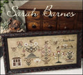 THE SCARLETT HOUSE "Sarah Barnes" Counted Cross Stitch Pattern, Sampler, Needlework Marketplace 2023 Release, Pattern Only