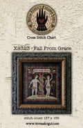 TERESA KOGUT "Fall From Grace"  Cross Stitch Pattern  Adam and Eve Sampler  XS323 Pattern Only