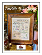 RED BARN SAMPLERS "Charlotte Eastoe Sampler" Counted Cross Stitch Pattern, Pattern Only