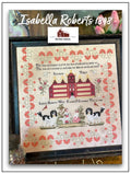 RED BARN SAMPLERS "Isabella Roberts 1848" Counted Cross Stitch Pattern, Reproduction Sampler, Chart, Pattern Only