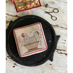 STACY NASH DESIGNS "Big Chicken Little Chicken Pinkeep" Counted Cross Stitch Pattern, Needlework Market 2023, Pattern Only