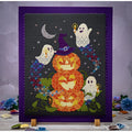COUNTING PUDDLES "Spook-Tacular Party" Counted Cross Stitch Pattern, Halloween, Pumpkins, Ghosts, Needlework Marketplace 2023, Pattern Only