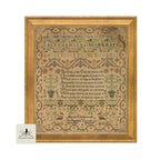 THE WISHING THORN "Harriet Charlesworth 1822 Sampler"  Counted Cross Stitch Pattern  19th-Century Sampler, Chart, Pattern Only