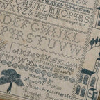 THE WISHING THORN "Ann McFarlan Sampler 1827"  Counted Cross Stitch Pattern  Chart, Pattern Only