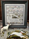 THE SCARLETT HOUSE "Betsy Jewitt" Counted Cross Stitch Pattern, Sampler, Needlework Marketplace 2023 Release, Pattern Only
