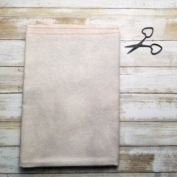 GRAVEYARD MIST ~ 28 ct. Cashel Linen by Lapin Loops ~ Hand Dyed ~ 36 count ~ Cross Stitch & Embroidery Fabric