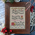 PUNTINI PUNTINI "Hope, Love, Happiness" Counted Cross Stitch, Christmas, Holildays, Needlework Marketplace 2023 Release