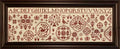 WITH My NEEDLE "Quaker Sampling III" Counted Cross Stitch Pattern, Sampler, Chart, Pattern Only