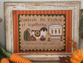 MANI DI DONNA "The Festival Ingathering" Counted Cross Stitch Pattern, Fall, Chart, Pattern Only
