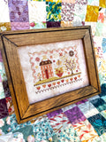 BLUEBERRY RIDGE DESIGN "House on Strawberry Hill" Counted Cross Stitch Pattern, Chart, Pattern Only