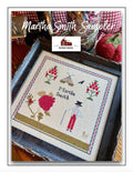 RED BARN SAMPLERS "Martha Smith Sampler" Counted Cross Stitch Pattern, Sampler, Chart, Pattern Only