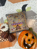 Pansy Patch Quilts and Stitchery "Betsy's Halloween Basket" Counted Cross Stitch Pattern, Chart 1 in Series, Needlework Marketplace 2023