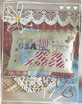 STITCHES And STYLE "USA" Counted Cross Stitch, by M. Paoletti, Patriotic, 4th of July, Pattern Only
