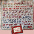 MOJO STITCHES  "Notre Dame Alphabets & Joyeux Noel"  Counted Cross Stitch Pattern  French Sampler  Pattern Only