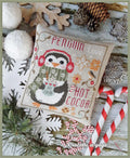 The Little Penguin! by CROCETTE A GOGO  Counted Cross Stitch Pattern  Christmas, Love, Hot Cocoa, Holidays, Winter, Pattern Only