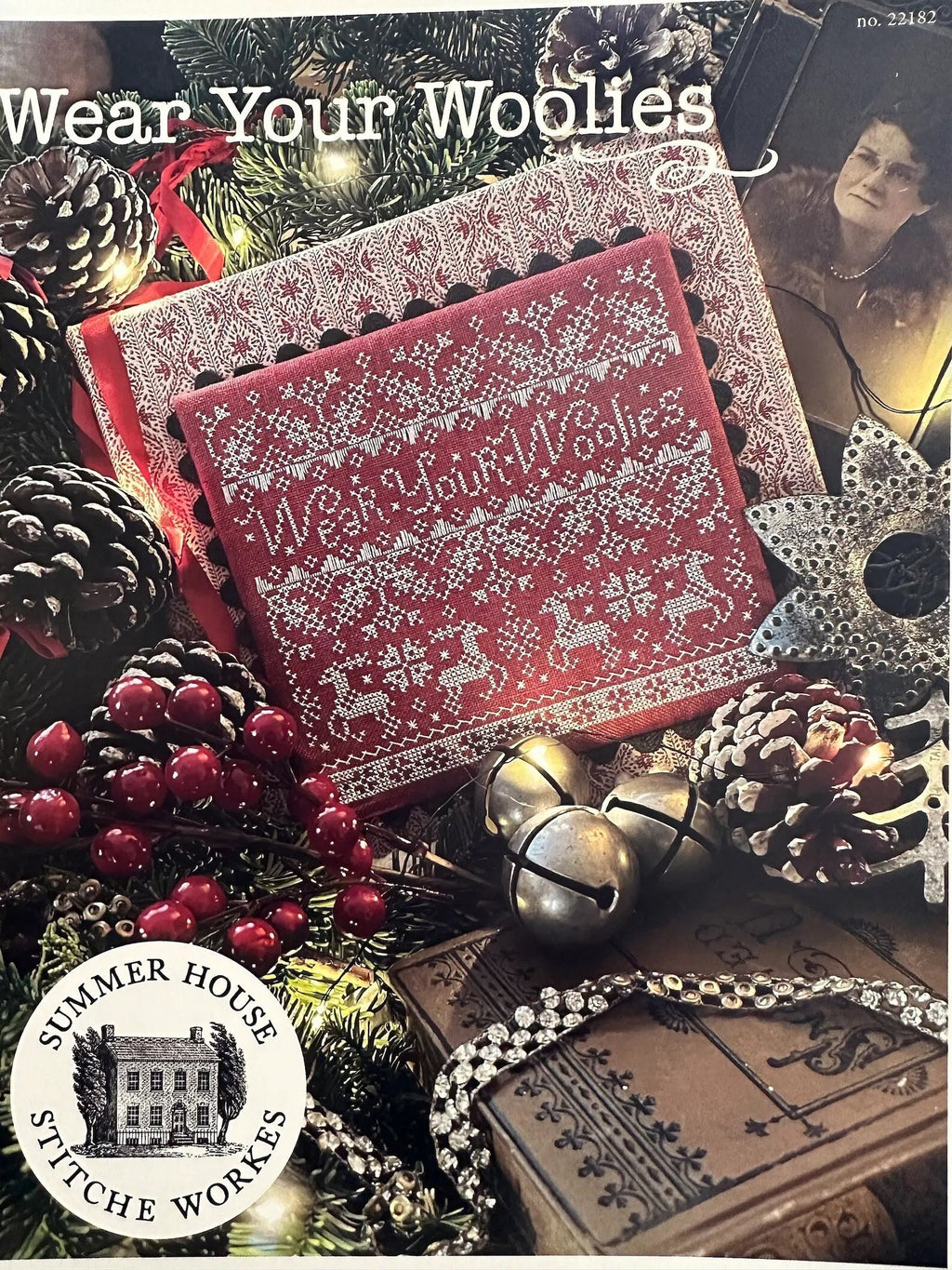 SUMMER HOUSE Stitche Workes "Wear Your Woolies" Counted Cross Stitch Pattern, Holiday Decor, Winter, Chart, Pattern Only