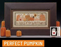 HEART IN HAND "Doodles: Thanksgiving"  Counted Cross Stitch Pattern plus Beads  Thankful, Autumn, Pumpkin, Turkey, Pattern Only