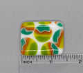 BEAU VERRE ART "Fused Glass Needle Minder"  Fused Glass  Magnet  Beautiful Colors & Movement, Needleminder  One-of-a-Kind, Handcrafted