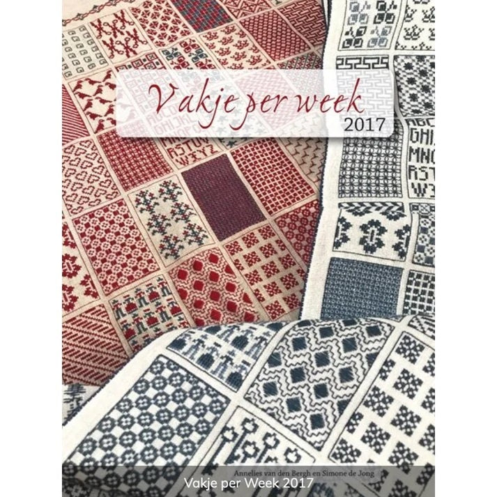 ATELIER SOED IDEE "~ 2017 Vakje per Week Leaflet | Counted Cross Stitch Pattern, Chart, Booklet Only