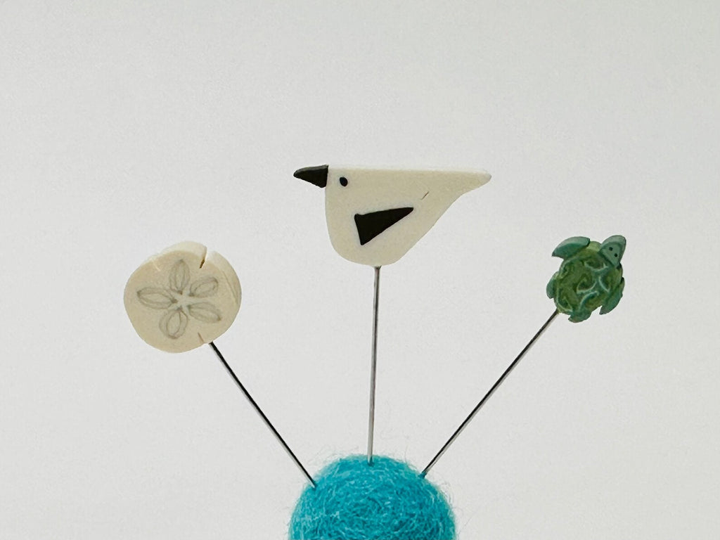JUST ANOTHER BUTTON Company "Pin-Mini" Choose Your Style - Pins" 3-pc. Set, Pin Embellishments, Stainless Steel Pins