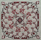Reflets de Soie ~ Entrelacs Roses~ Counted Cross Stitch Pattern, Chart, Pattern Only
