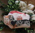 STACY NASH PRIMITIVES "Animal Crackers Series - Christmas Sausage ~ Finley" Counted Cross Stitch Pattern, Chart, Dachshund Dog, Pattern Only