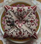 Reflets de Soie ~ Entrelacs Roses~ Counted Cross Stitch Pattern, Chart, Pattern Only