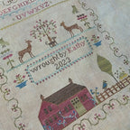 THE WISHING THORN "Kathy's Sampler 2023"  Counted Cross Stitch Pattern  Chart, Pattern Only
