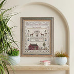 THE WISHING THORN "Kathy's Sampler 2023"  Counted Cross Stitch Pattern  Chart, Pattern Only