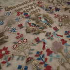 THE WISHING THORN "Elizabeth Hughes 1851"  Counted Cross Stitch Pattern  Chart, Sampler, Pattern Only