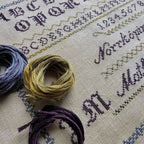 THE WISHING THORN "Mathilda Mansson 1877 Sampler"  Counted Cross Stitch Pattern  Chart, Pattern Only