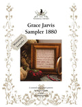 THE WISHING THORN "Grace Jarvis 1880 Sampler"  Counted Cross Stitch Pattern  Minature Sampler, Chart, Pattern Only