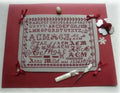 Reflets de Soie ~ Anna Millet ~ Counted Cross Stitch Pattern, Chart, Antique French Sampler Reproduction, Pattern Only