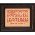 Hands Across The Sea Samplers "Bertha Lausch 1891" Counted Cross Stitch Pattern, Sampler, Chart, Pattern Booklet