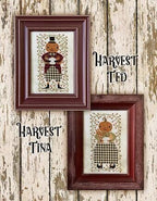 TERESA KOGUT "Hello Autumn  Counted Cross Stitch Patterns  8 Patterns, Pumpkin, Fall, Thanksgiving, Autumn, Leaves, folk art, Booklet