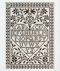 MODERN FOLK Embroidery "Love Letters" Counted Cross Stitch Pattern, Chart, Pattern Only
