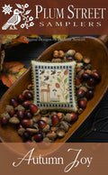 PLUM STREET SAMPLERS "Autumn Joy"  Counted Cross Stitch Pattern  Chart, Deer, Black Crows, Pattern Only