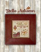 TERESA KOGUT "Hello Autumn  Counted Cross Stitch Patterns  8 Patterns, Pumpkin, Fall, Thanksgiving, Autumn, Leaves, folk art, Booklet